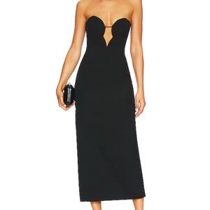 Bardot Black Strapless Dress
